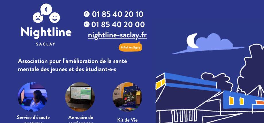 Mental health: IP Paris joins forces with Nightline to support its students
